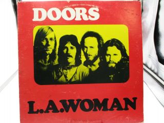 The Doors - " La Woman " Vinyl Lp 1971 Elektra Eks 75011 Vg,  Cover Vg