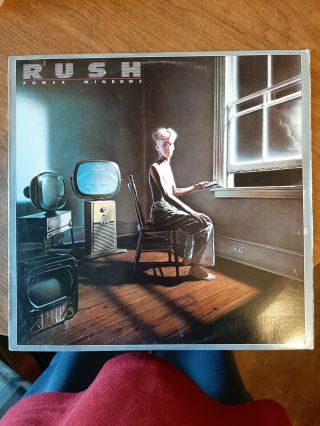 Rush - Power Windows - Vinyl Lp - Pressing - Ex