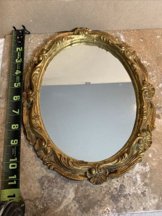 Antique Italian Florentine Wood Gold Gilt Mirror