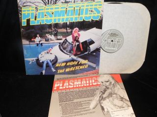 Plasmatics Hope For The Wretched Stiff America Records With Insert