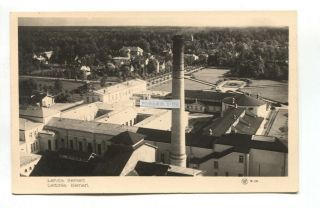 Latvia - Kemeri,  General View - Old Real Photo Postcard