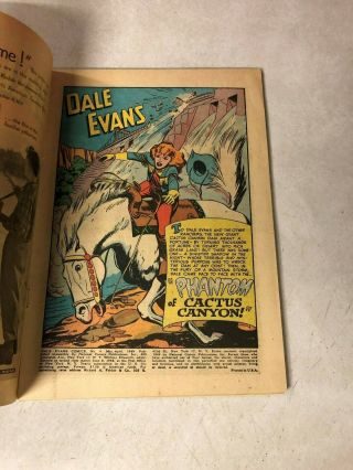 DALE EVANS 4 WESTERN PHOTO COVER DC 1949 CACTUS CANYON ALEX TOTH 2
