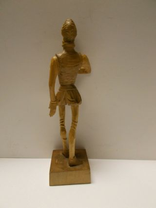 Ouro Artesania 605 - 1 & 702 Don Quixote Sancho Panza Made in Spain Wood Figure 3
