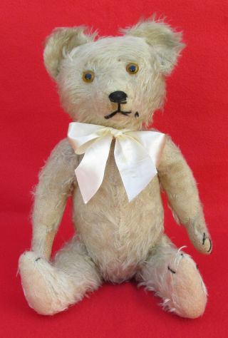 Antique Vintage Old Steiff White Teddy Bear With Sound 42cm