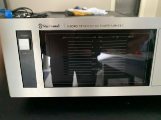 Sherwood S6040 CP Mosfet Dual Mono Power Amplifier 100 WPC Vintage great 2