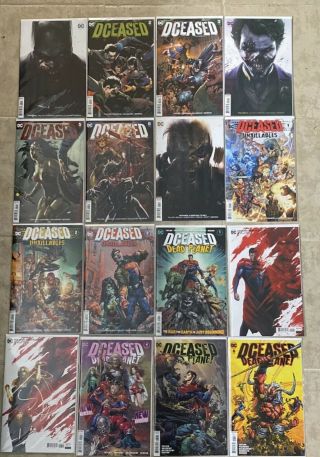 Dceased 1 - 6,  Good Day To Die 1,  Unkillables 1 - 3,  Dead Planet 1 - 6