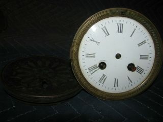 French Mantle Clock Movement " Japy " Bell Strike