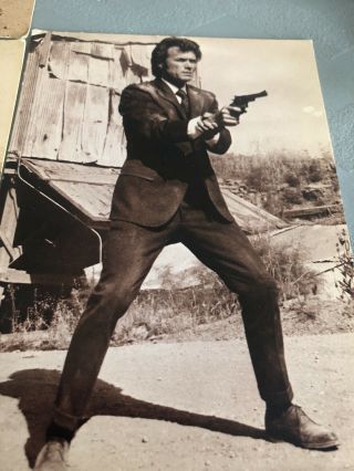 5 Vintage Pre - Owned Clint Eastwood Postcards Fc - 119 - 50 Madrid,  Spain