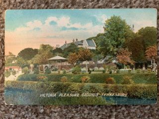 Old Postcard - Victoria Pleasure Grounds,  Tewkesbury,  Gloucestershire