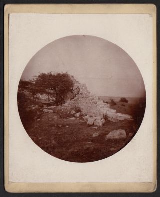 Kids Climb Mysterious Ancient Ruins On Spooky Beach 1800s Vintage Kodak No.  2