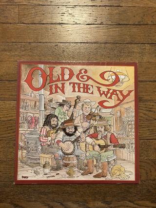 Old And In The Way Self - Titled 1975 Rounder Rx 103 Jerry Garcia Grateful Dead Vg