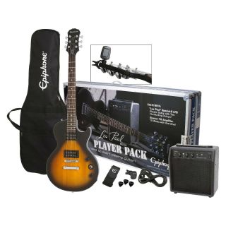 Epiphone Les Paul Electric Guitar Player Pack (vintage Sunburst) Twice