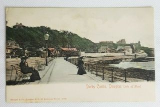 Vintage Postcard Derby Castle Promenade Douglas Isle Of Man Unposted