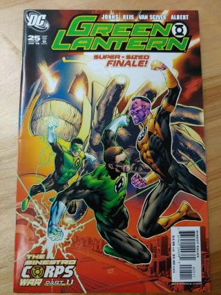Green Lantern 25 (2007) 1st App Atrocitus Red Lantern Corps Larfleeze Cameo