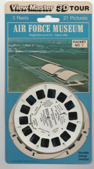 Air Force Museum Dayton Ohio Wright Patterson Afb View - Master Packet No.  1