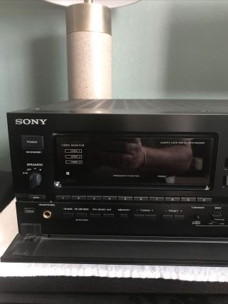 Sony STR - GX90ES vintage 2 channel receiver.  ES was Sony ' s high end line. 4