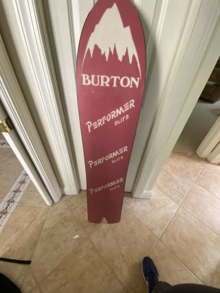 Vintage Burton Performer Elite 150 Collectible Snowboard - Mid/Late 1980s 4