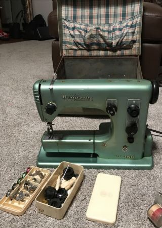 Vintage Husqvarna Viking Automatic Arm Type 21 Sewing Machine