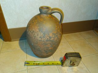 Antique Pottery American Stoneware Jug Primitive Ohio ?
