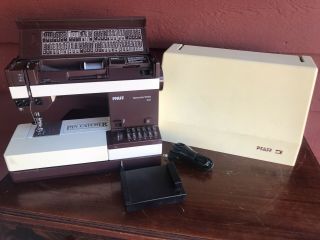 Vintage Pfaff Tiptronic 1069 Sewing Machine Rare Germany Made