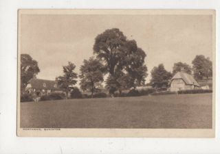 Northend Quainton Buckinghamshire Vintage Postcard Hb Fuller Post Office 632a