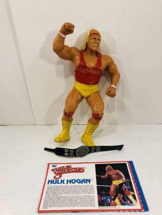 Wwf Ljn 1988 Series 5 Red Shirt Hulk Hogan Titan Sports Vintage Rare