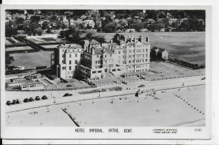 Rare Vintage Animated,  Postcard,  The Hotel,  Imperial,  Hythe,  Kent,  Rp