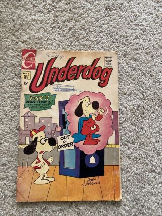 Charlton Comics Underdog Vol 1 No 1 July 1970