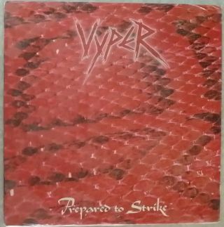 Vyper ‎– Prepared To Strike Vinyl Lp - 1984 - Heavy Metal