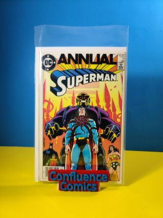 Superman Annual 11 Newsstand - Alan Moore