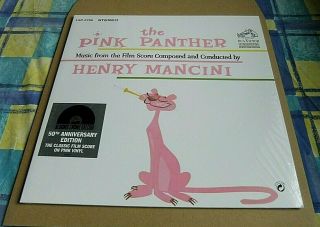 Henry Mancini - The Pink Panther.  Lp,  50th Anniversary Pink Vinyl Reissue.  Rsd14