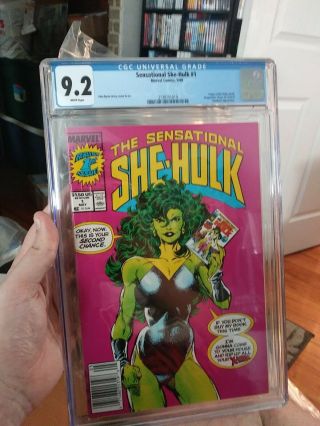 Sensational She - Hulk 1 Cgc 9.  2 Key