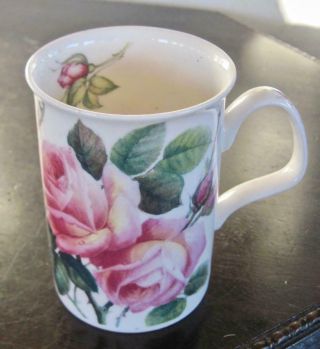 Roy Kirkham English Rose Bone China 4 " Mug Made In England