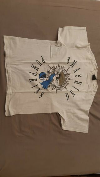 Vintage 1990s Smashing Pumpkins Rare T Shirt Xl " Altitude Not Attitude "