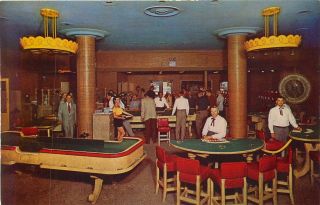 Las Vegas,  Nevada - El Cortez Hotel Casino - Interior Vintage Postcard View