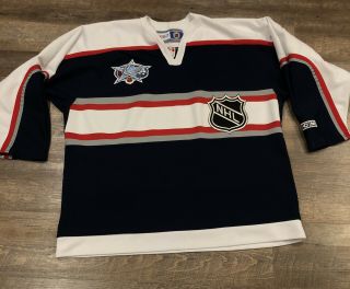 Vintage Ccm 2001 Nhl All Star Game Colorado Avalanche Jersey Xl