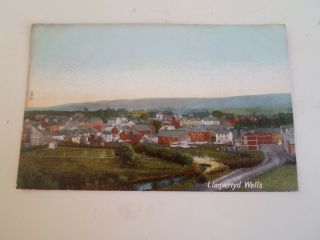 Llanwrtyd Wells Vintage Wrench Series Postcard Franked,  Stamped 1907 §b2583