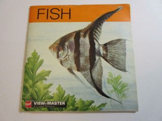 Vintage Viewmaster 3d Photo Reels - Fish No.  B679 - Complete Set Of 3