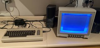 Vintage Commodore 64 Personal Computer W/ Box,  - Sid