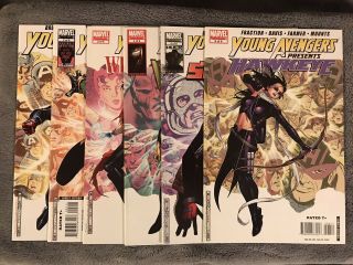 Young Avengers Presents 1 2 3 4 5 6 (marvel) Nm - /nm Full Run Kate Bishop Stature