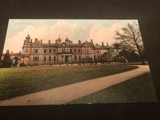 Old Staffordshire Postcard Sandon Hall Stately Home (published Shaw Of Burslem)