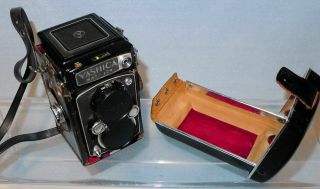 Vintage Yashica Mat - 124 Twin Lens Reflex Film Camera,  Made In Japan,