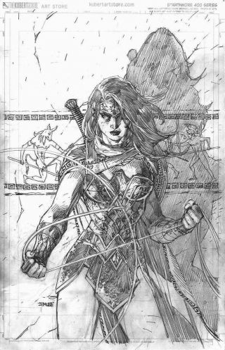 Wonder Woman 750 1:100 Jim Lee Pencil Sketch Variant Ed (22/01/2020)