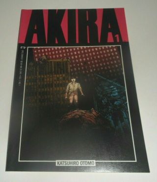 Akira 1 1988 Katsuhiro Otomo Epic Comics Marvel Copper Age Nm
