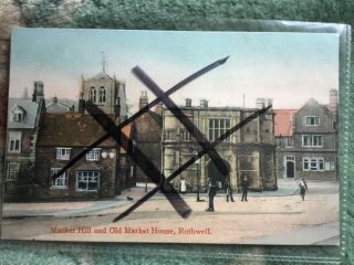 Old Postcard Of Rothwell,  Northamptonshire