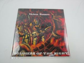 Vicious Rumors ‎soldiers Of The Night Rr 9734 Vinyl Lp Holland