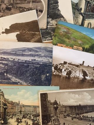 Isle Of Man Old Vintage Postcard X 10