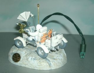 Nasa Apollo Lrv Lunar Rover Vehicle Hallmark Keepsake Tree Ornament (light Up)