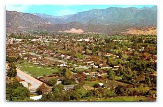 Vintage Postcard La Canada La Crescenta Valley Pasadena Montrose California E15