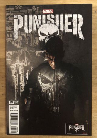 Punisher 218 Marvel Netflix Tv Photo Variant Jon Bernthal